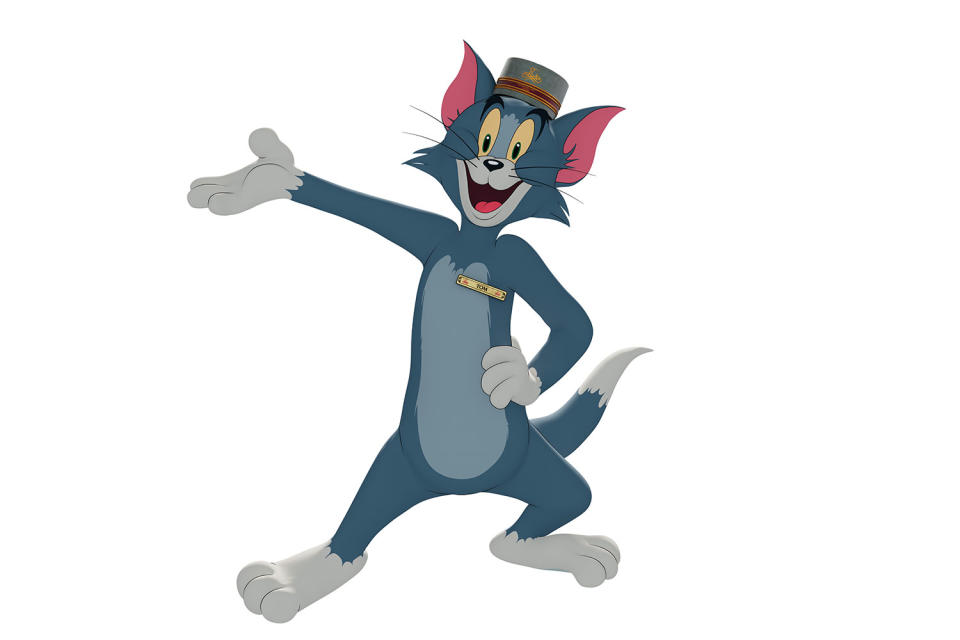 Tom in artwork for Tom & Jerry: The Movie. (Warner Bros)