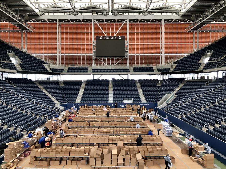 A view of the USTA Billie Jean King National Tennis Center. Image courtesy USTA.