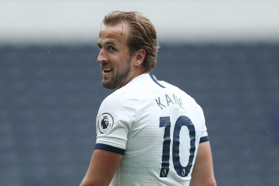 Harry Kane will not play for Tottenham against Pacos de Ferreira on Thursday night  (Tottenham Hotspur FC via Getty Images)