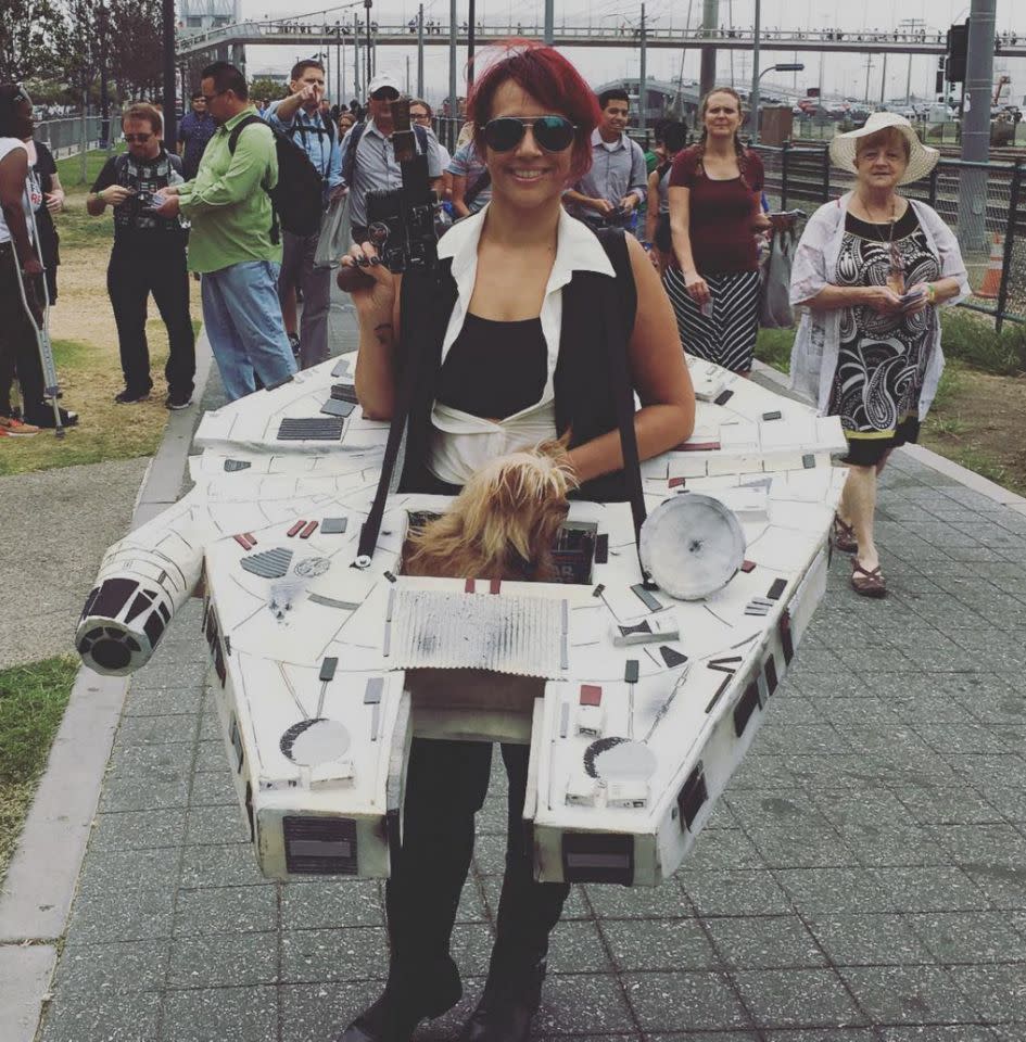 Os participantes da Comic-Con deste ano vieram para esbanjar criatividade. (Foto: Instagram / @aimeediego).