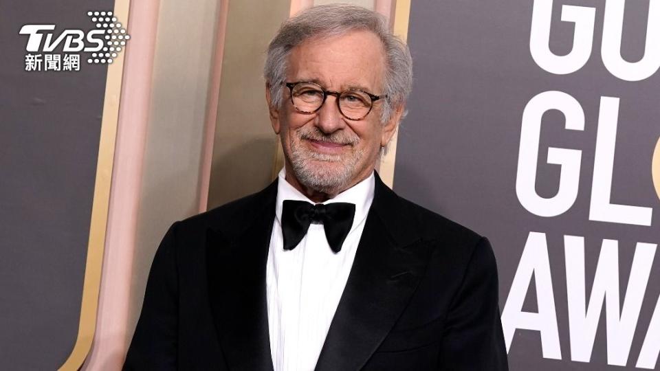 76歲美國名導演史蒂芬史匹柏（Steven Spielberg）以《法貝爾曼》（The Fabelmans）奪得2023金球獎最佳導演。（圖／達志影像美聯社）