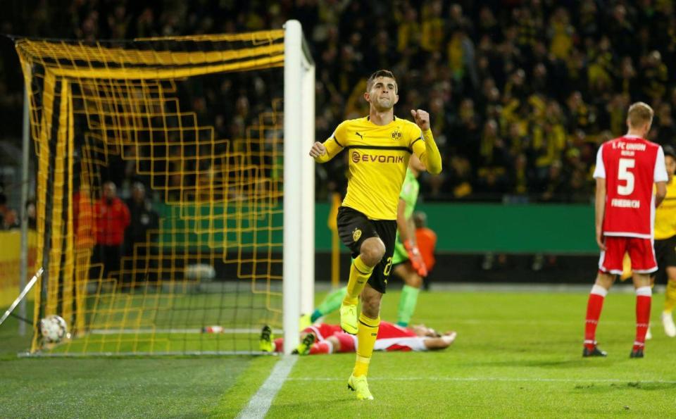 Pulisic has shone in Germany (REUTERS)