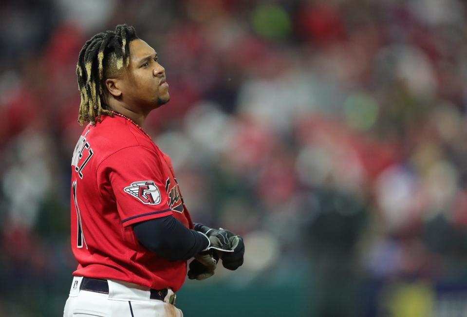 Guardians third baseman Jose Ramirez looks to bring a championship to Cleveland.