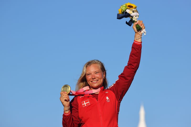 Sailing - Women's Laser Radial - Medal Ceremony