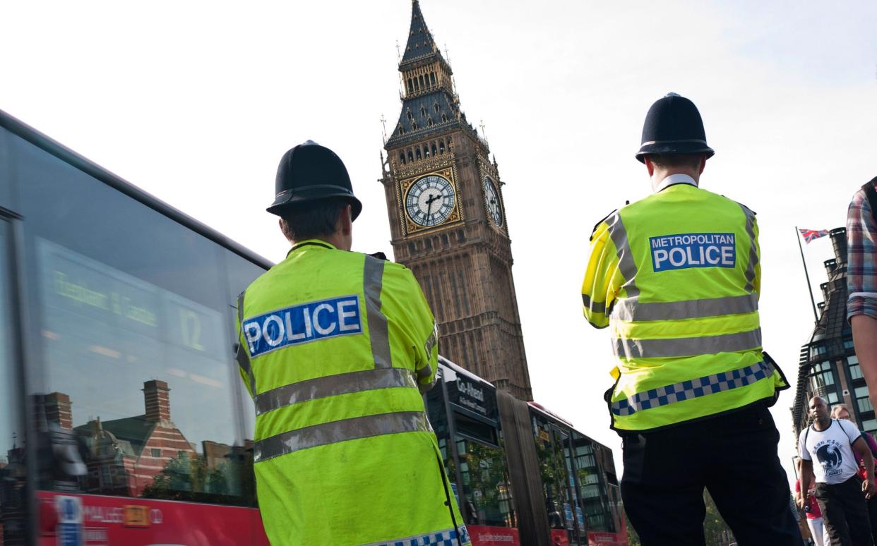 Met Police officer - Ian Shaw / Alamy Stock Photo