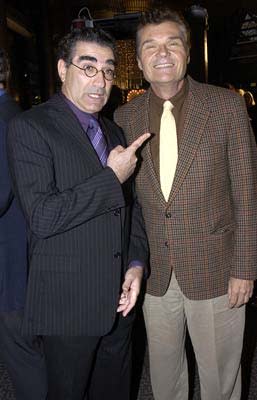 Eugene Levy and Fred Willard at the Hollywood premiere of Warner Bros. A Mighty Wind