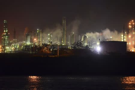 A petrochemical plant of state-owned petroleum giant Pemex is seen in Coatzacoalcos June 19, 2014. REUTERS/Oscar Martinez