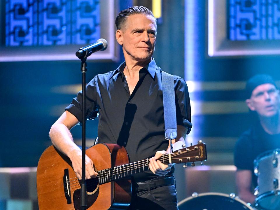 Bryan Adams on "The Tonight Show With Jimmy Fallon" in January 2023.