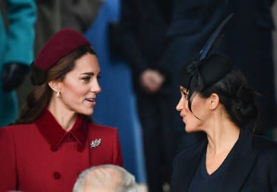 meghan markle kate middleton rift