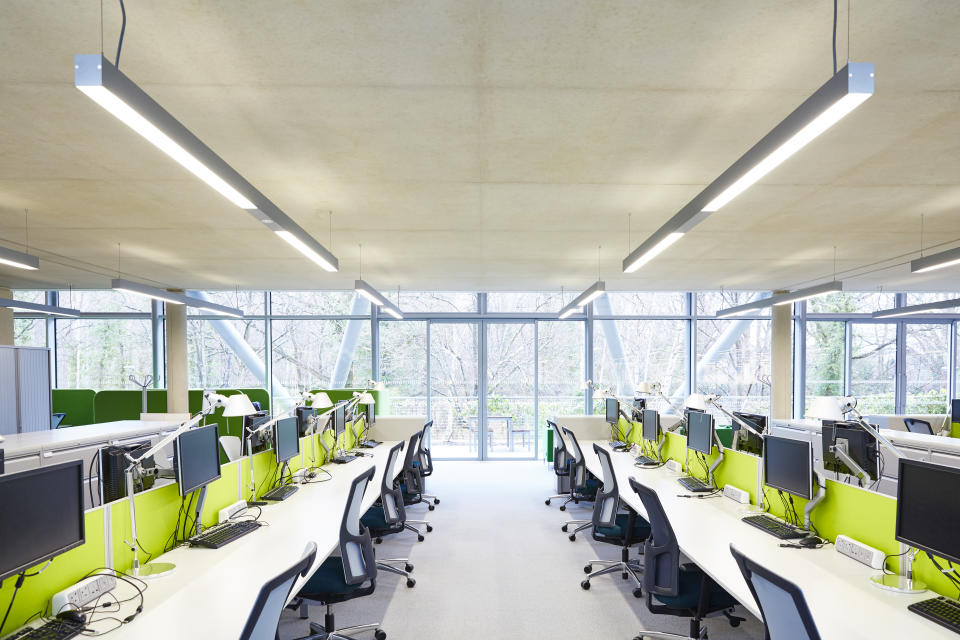 Hot desking could be a thing of the past. (Getty/Ezra Bailey)