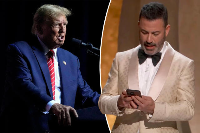 Oscar Host Jimmy Kimmel Says He Ignored Advice Not To Read Trump Post