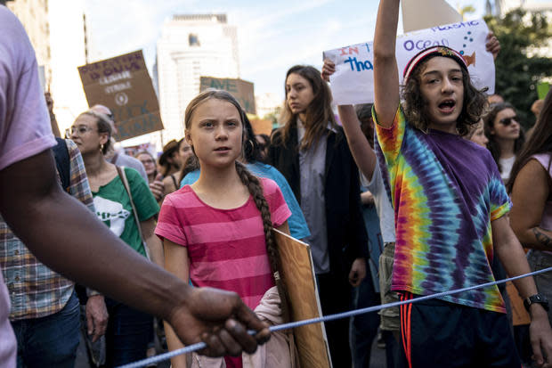 Thousands Of Americans Across The Country Participate In Global Climate Strike 