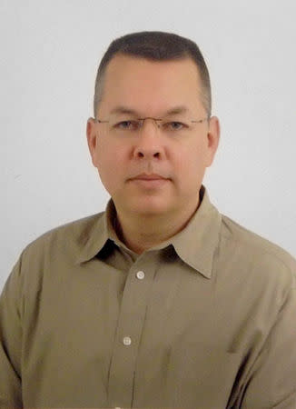 Pastor Andrew Brunson is pictured in this undated handout photo obtained by Reuters October 12, 2018. ACLJ/Handout via REUTERS