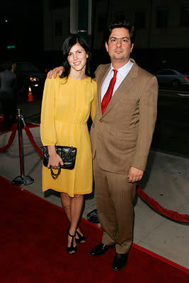 Jennifer Furches and Roman Coppola at the Los Angeles premiere of Fox Searchlight's The Darjeeling Limited