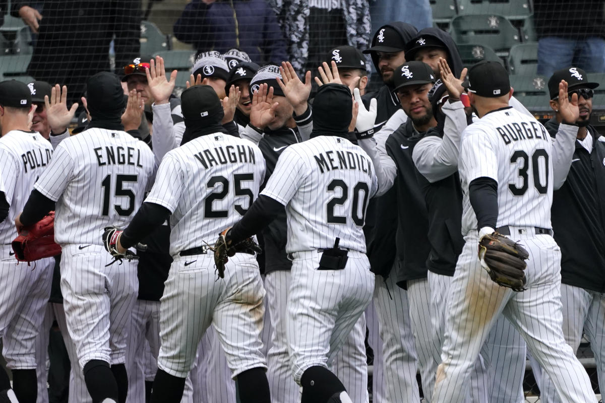 Vaughn's walk-off homer helps stop White Sox's slide with wild 12-9 win  over Rays