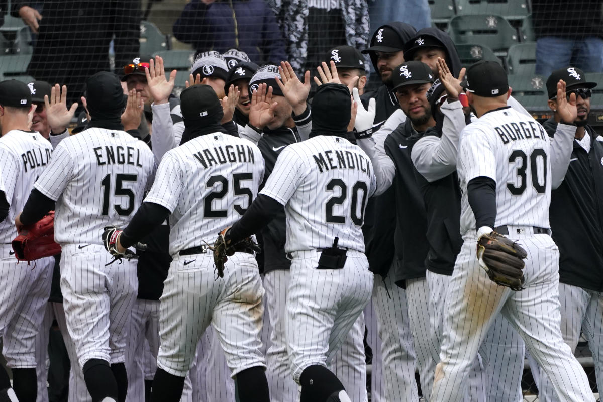 Andrew Vaughn, White Sox stop slide with wild 12-9 win against Rays – NBC  Sports Chicago