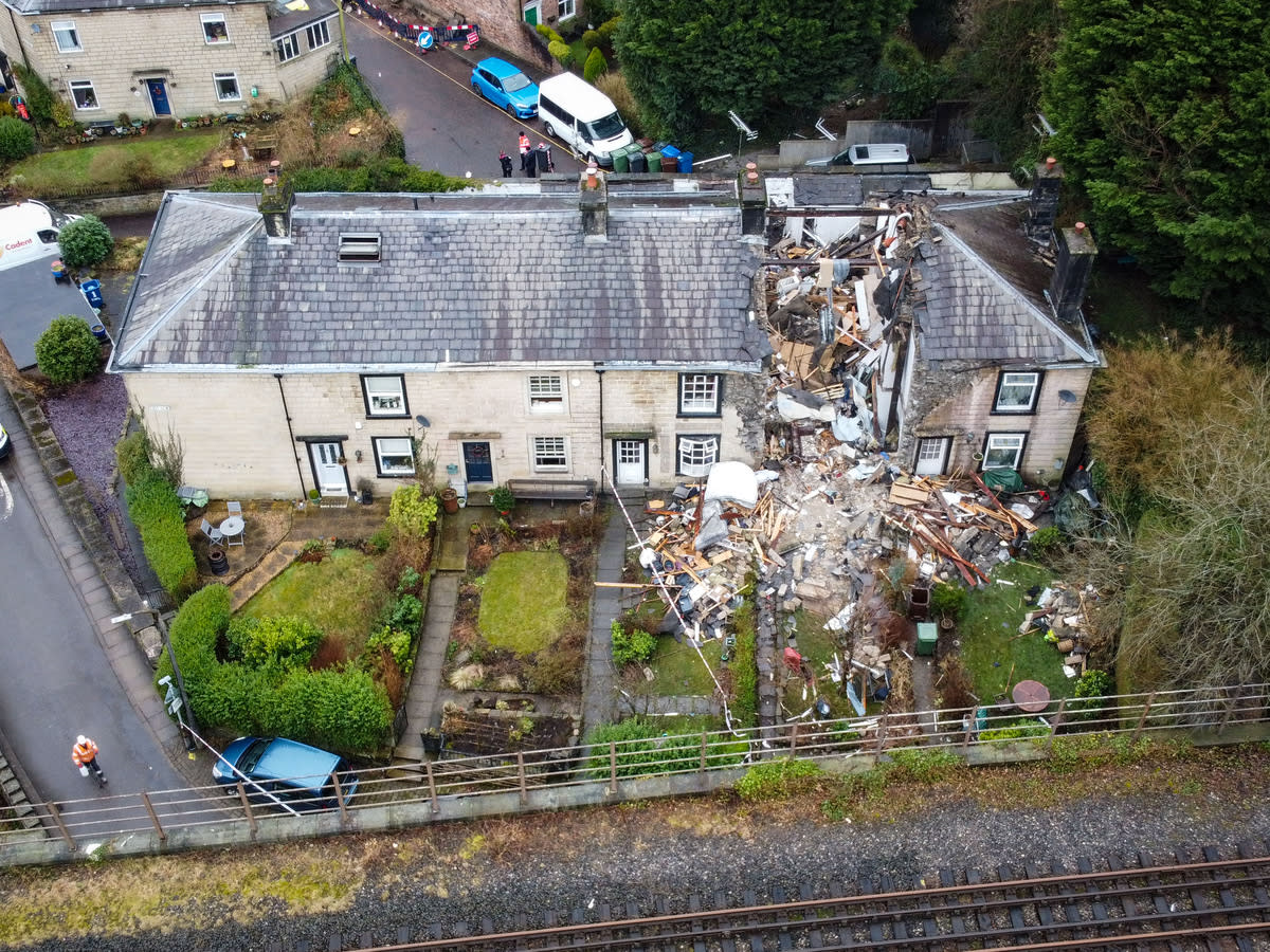 The body of a woman has been found after an explosion at a house in Greater Manchester. (Mercury)