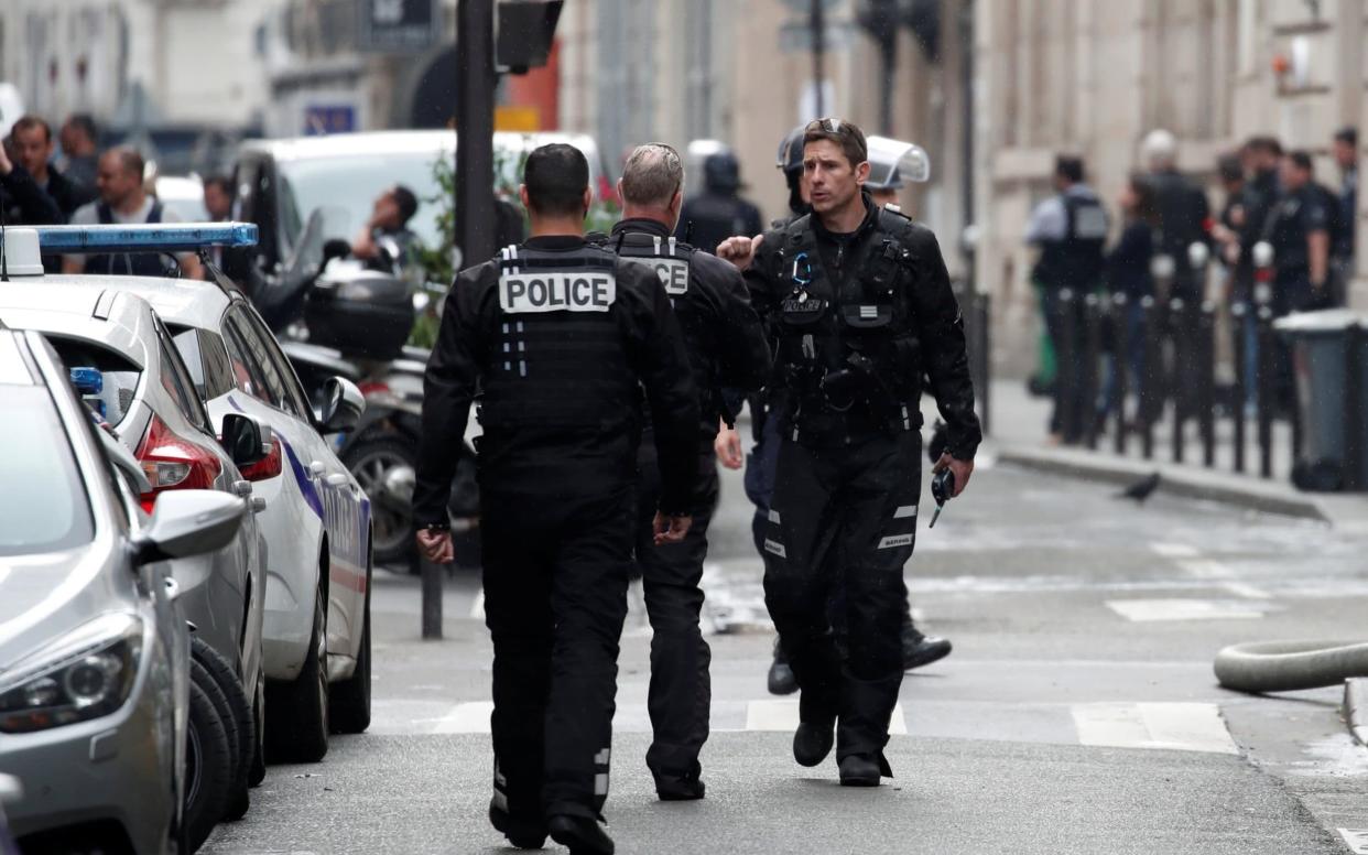 French police working in Paris - REUTERS