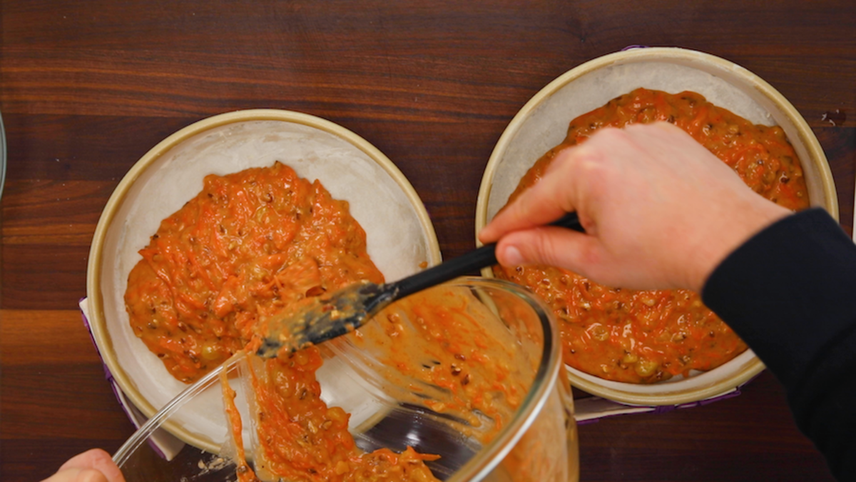 Homemade carrot cake batter<p>Parade</p>