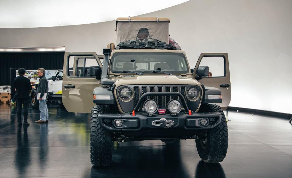 <p>It'll be part of Jeep's convoy for this year's Easter Safari off-roading excursion in Moab, Utah, and we're confident that the group will get some good use out of it.</p>