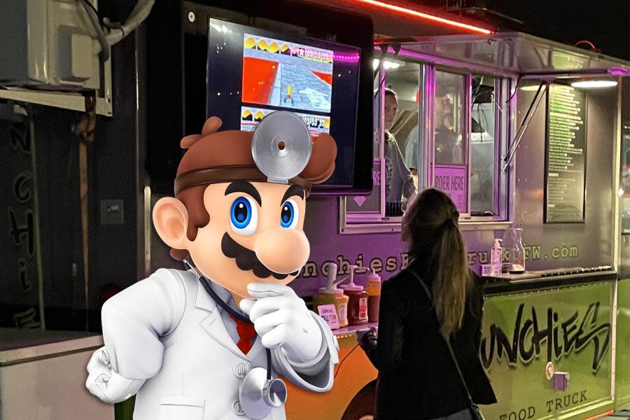 Un local de comida callejera te permite jugar Mario Kart mientras esperas; usuarios están preocupados por la higiene