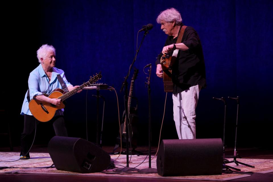 Janis Ian and Tom Rush join together for an encore Wednesday night in the Ohio Theatre.