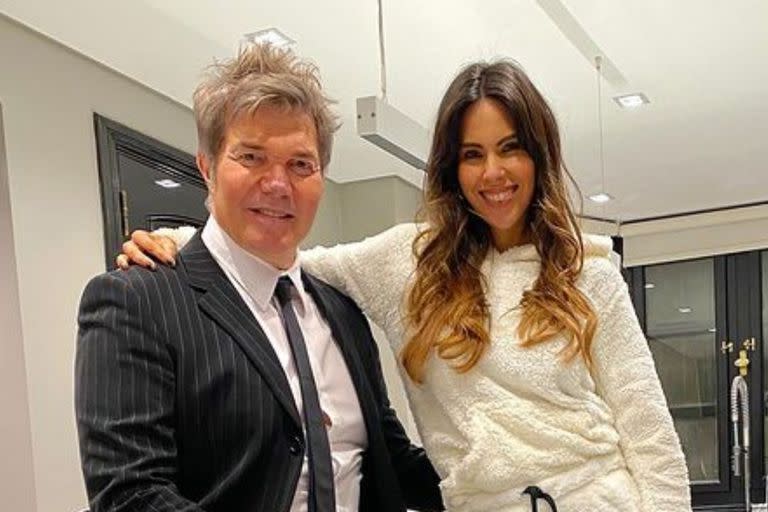 Barby Franco compartió en redes sociales el momento en que su marido Fernando Burlando se prendía en un pogo en un concierto de rock 
(Foto Instagram @barbaritafranco21)