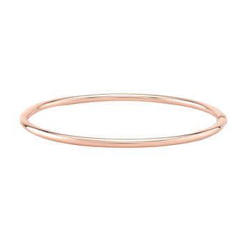 14 Karat Gold High-Polish Bangle