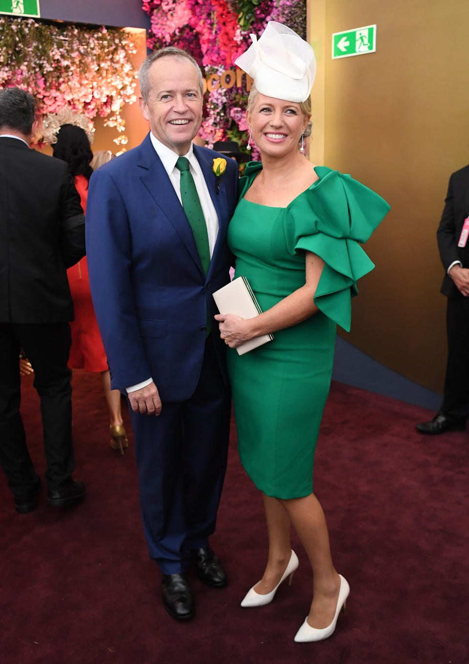 Bill Shorten and Chloe Shorten