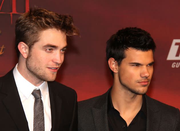 Pattinson and Lautner starred opposite each other in five 