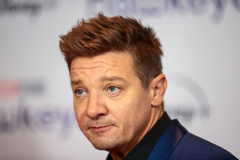 Jeremy Renner attends the ‘Hawkeye’ Special Screening in 2021 (Getty Images)