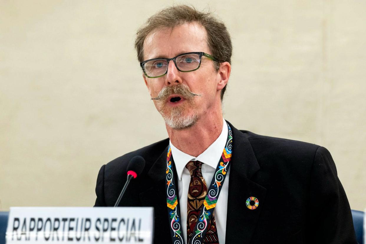 <span>David R Boyd, United Nations special rapporteur for the environment and human rights.</span><span>Photograph: Jean Marc Ferré/United Nations</span>