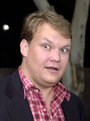 Andy Richter at the Westwood premiere of Dimension's Scary Movie 2