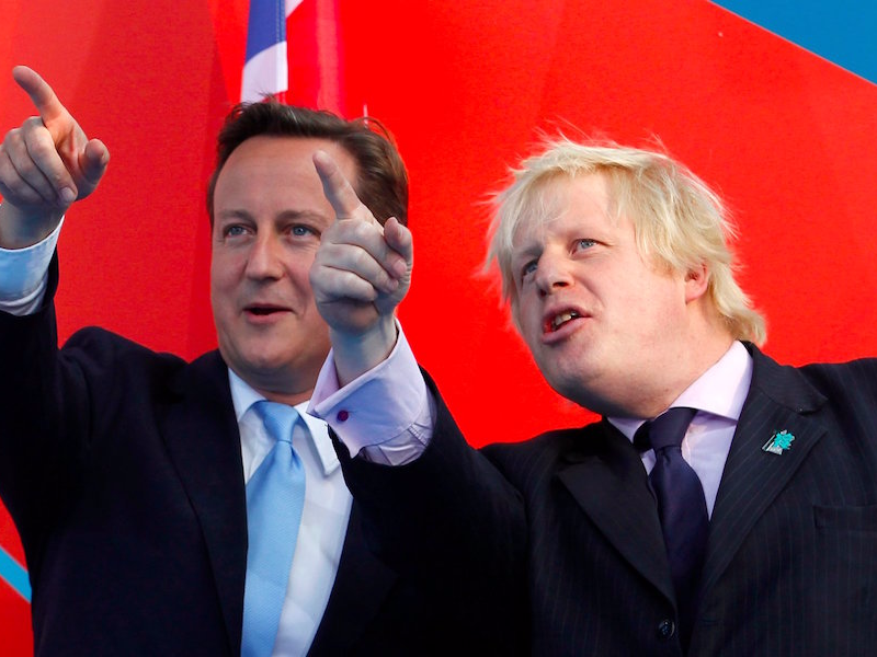 Boris Johnson David Cameron