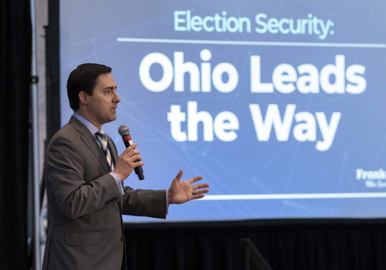 Ohio Secretary of State Frank LaRose says voter fraud is rare, but it erodes confidence in elections. He wants to devote a small team to investigate it.