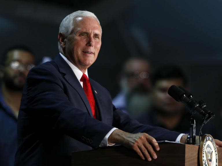 Mike Pence compares Trump’s border wall stance to Martin Luther King’s legacy