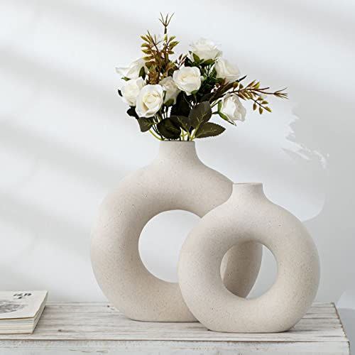<p><strong>Leicofay</strong></p><p>amazon.com</p><p><strong>$37.99</strong></p><p>Bring a touch of the country into your living room or entryway with this set of Earth-tone vases, which are 17 percent off ahead of Prime's Early Access sale. </p>
