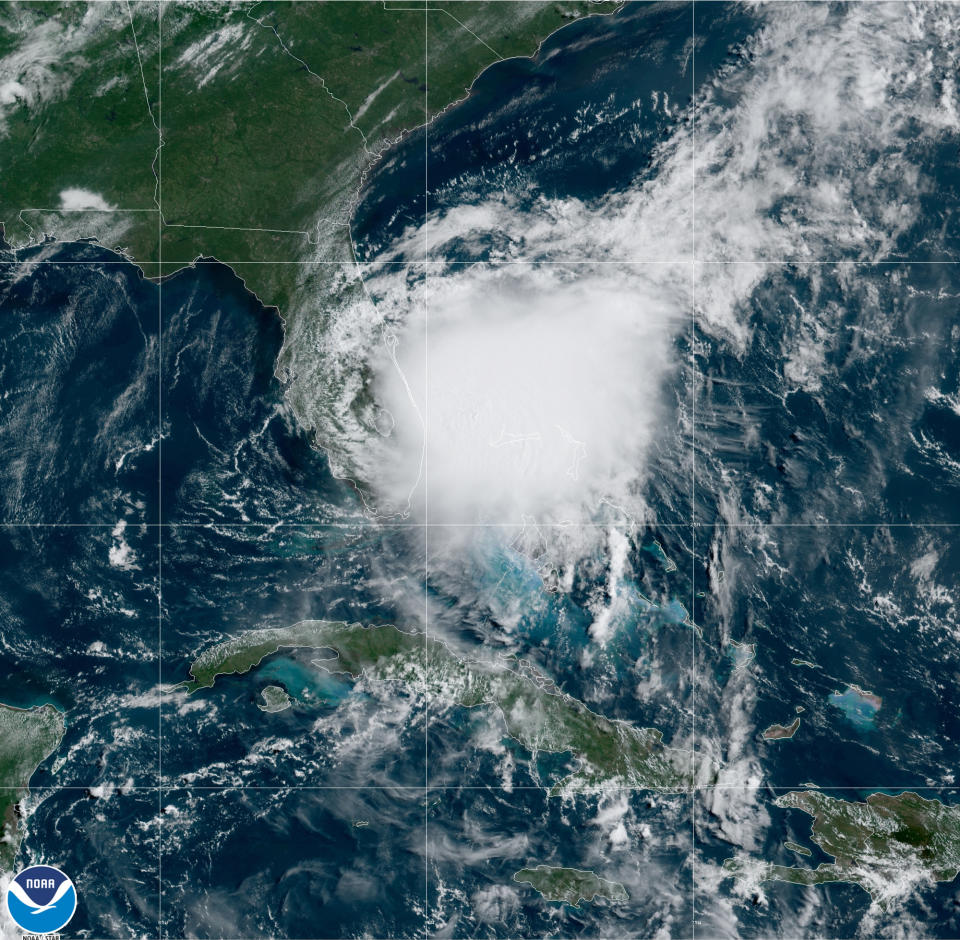 Tropical Storm Isaias. (NOAA)