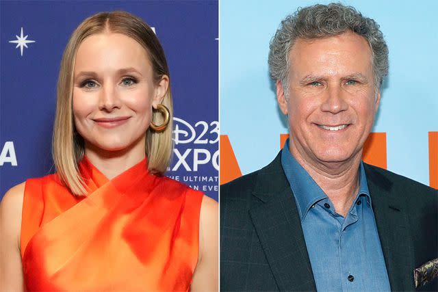 <p>The Walt Disney Company via Getty; Dominik Bindl/WireImage</p> Kristen Bell; Will Ferrell