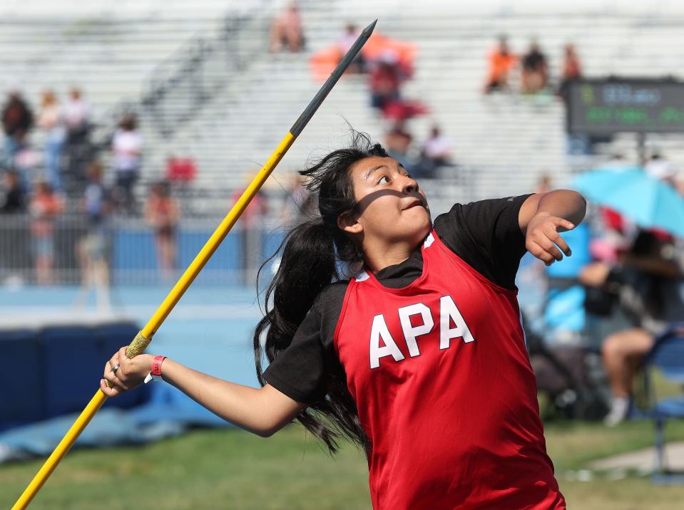 Action from the Utah high school track and field championships at BYU in Provo on Friday, May 19, 2023. | Jeffrey D. Allred, Deseret News