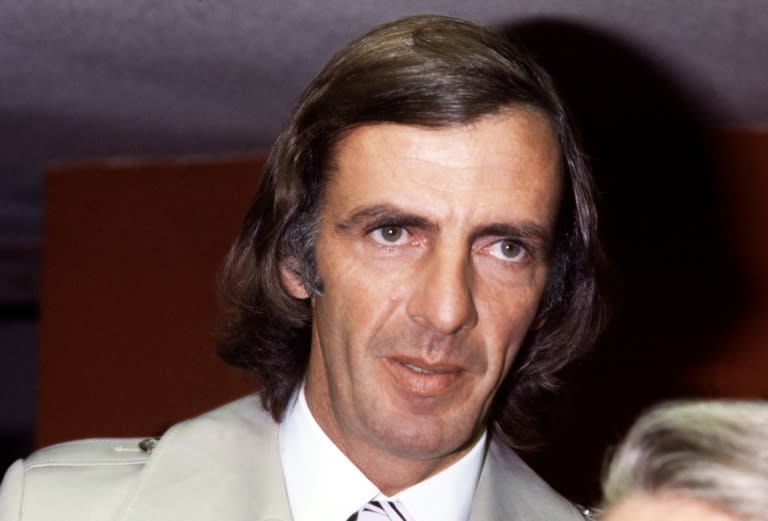 César Luis Menotti, sélectionneur de l'équipe d'Argentine de football, en mars 1978 (STRINGER)