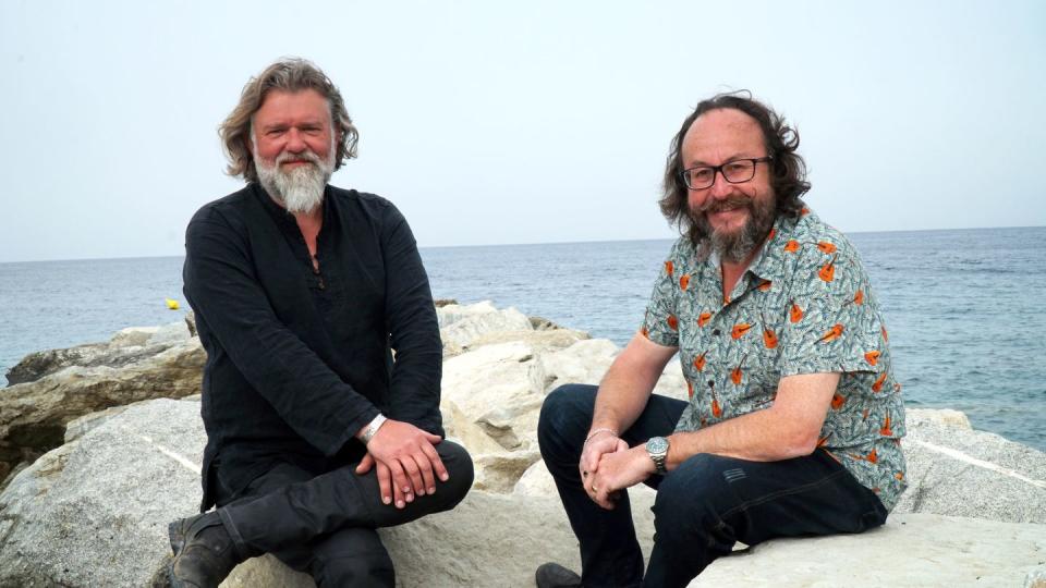 si king, dave myers, the hairy bikers mediterranean adventure