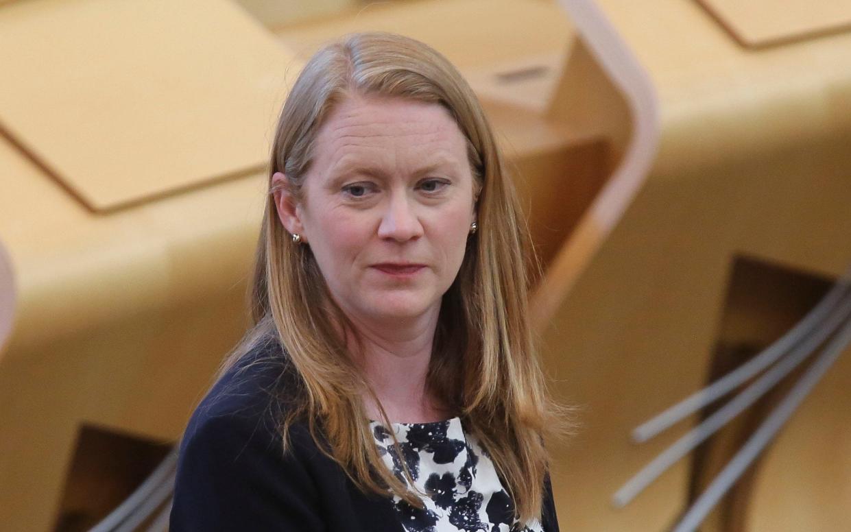 Shirley-Anne Somerville was appointed education secretary this week - Fraser Bremner/PA