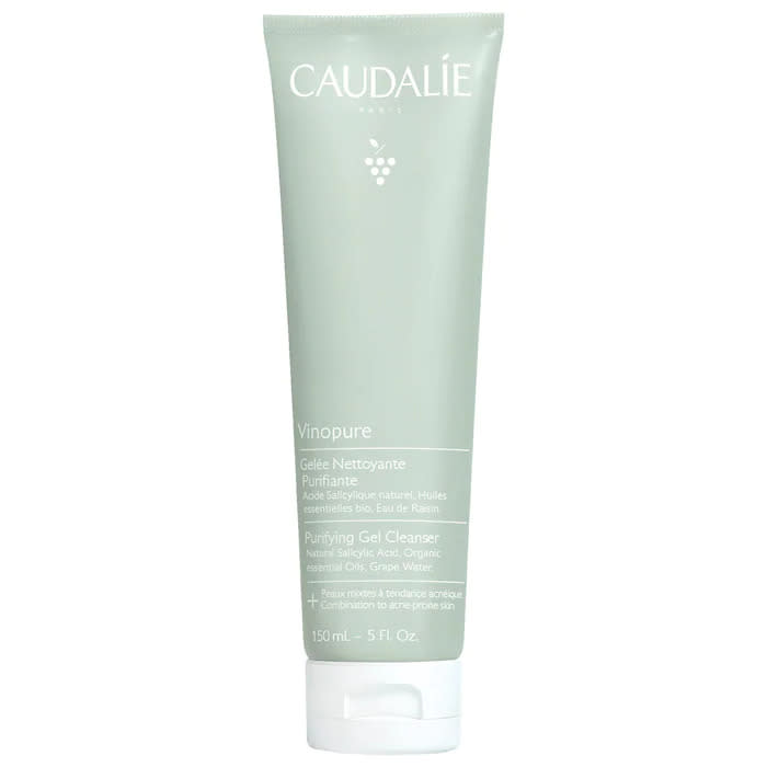 Caudalie Vinopure Pore Purifying Gel Cleanser. Image via Sephora.