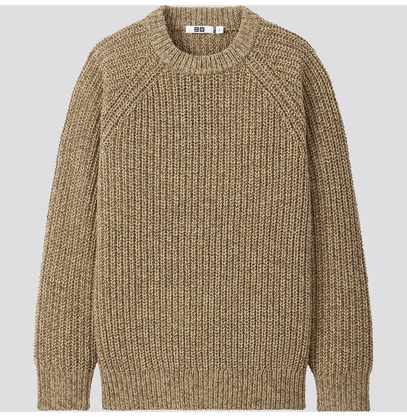 Low Gauge Crew Neck Sweater