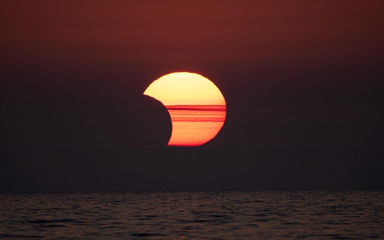 Partial solar eclipse