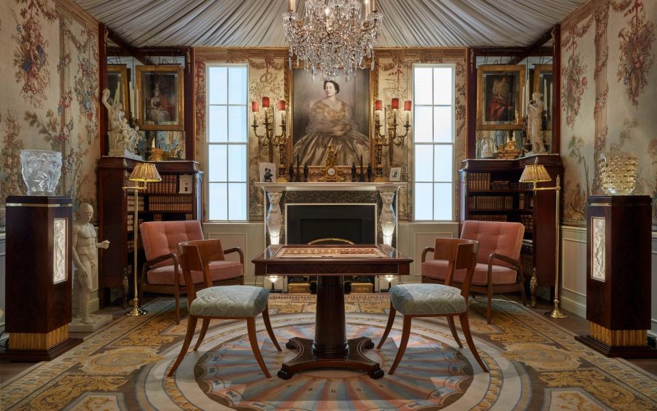 The Library by Tim Gosling is inspired by the Hall of Mirrors at Versailles - James McDonald