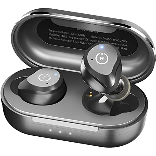 Tozo NC9 wireless headphones with noise cancellation.  (Photo: Amazon)