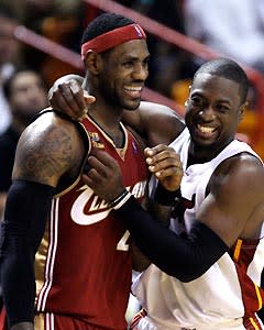 Healthy Dwyane Wade doesn't want blame if LeBron James leaves