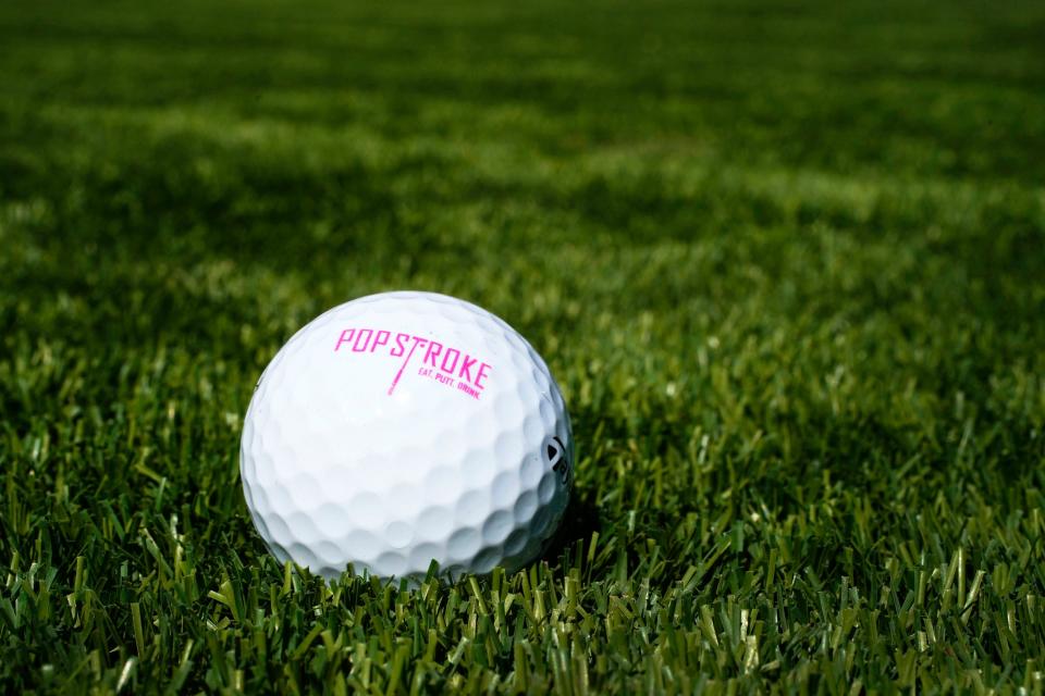 By teaming with TaylorMade Golf Co., PopStroke provides players with commemorative take-home golf balls for each round.
